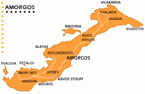 Amorgos map
