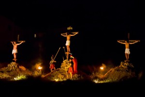 Paros representation of the crucifixion