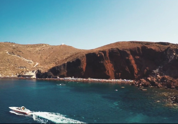 Santorini as never seen before…