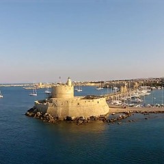 Rhodes from above