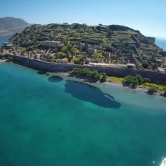 #Spinaloga #Crete from above ☼ ‪#Greece