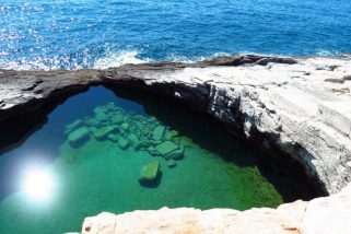 Giola natural pool in #Thassos