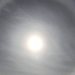 A circular rainbow