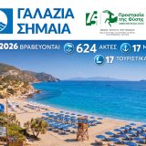 Greece Secures 2nd Place Globally for World-Class “Blue Flag” Beaches in 2026