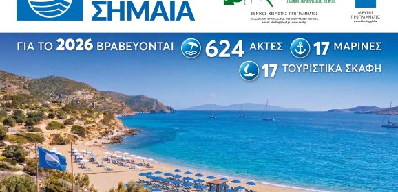 Greece Secures 2nd Place Globally for World-Class “Blue Flag” Beaches in 2026