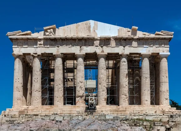 A 220-Year Wait Ends: The Restoration of the Parthenon’s Western Facade is Revealed