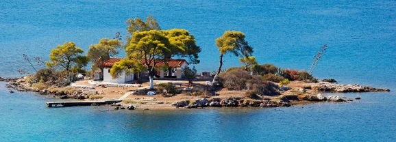 Discover the Heart-Shaped Island Near Poros That Will Captivate You