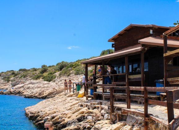 The Legendary Limanakia Beach Bar Is the Place to Be This Summer