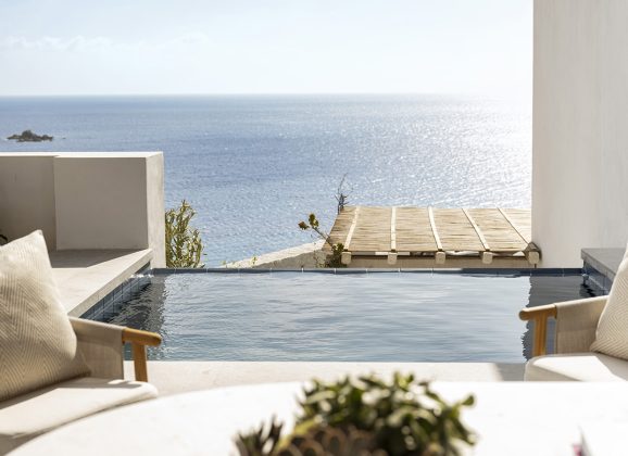 Four Seasons Hotel Mykonos Opens in Kalo Livadi, Bringing a New Luxury Escape to the Island