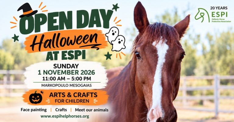 Halloween Open Day at ESPI: Have Fun and Support Horses in Need