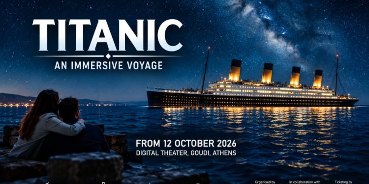“Titanic: An Immersive Voyage” Arrives in Athens This October