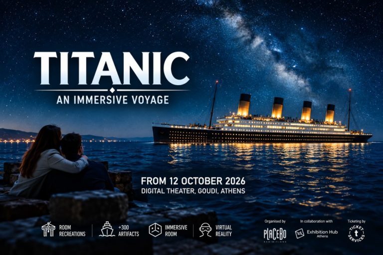 “Titanic: An Immersive Voyage” Arrives in Athens This October