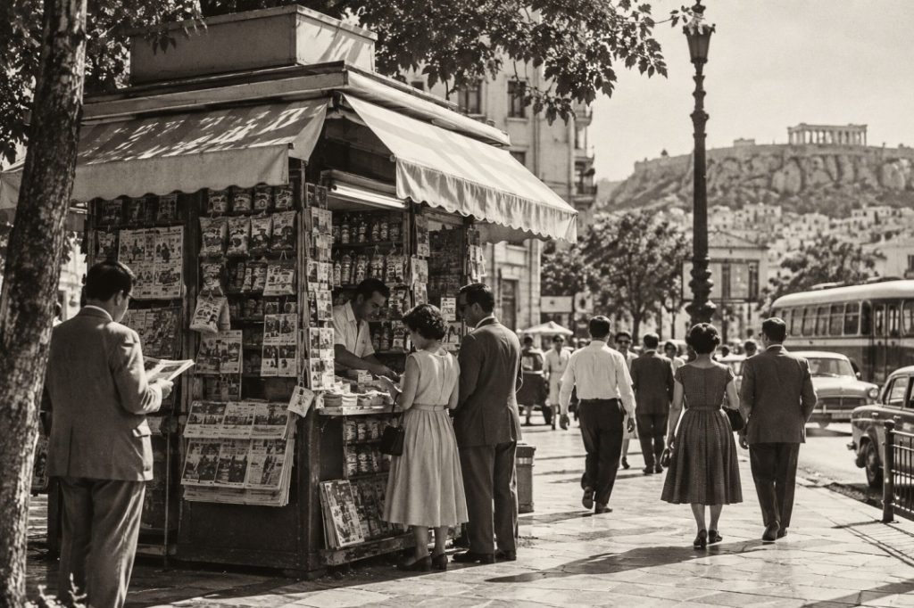 The Greek Periptero: The Little Kiosk That Tells a Big Story