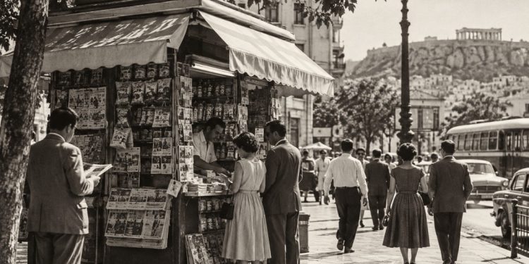 The Greek Periptero: The Little Kiosk That Tells a Big Story