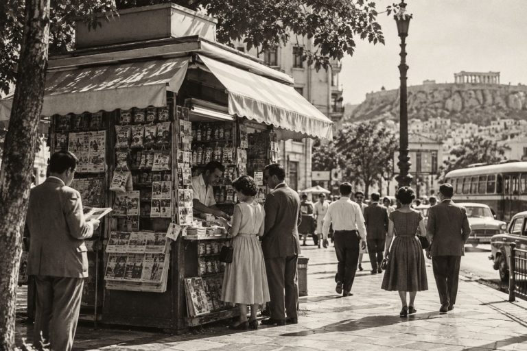 The Greek Periptero: The Little Kiosk That Tells a Big Story